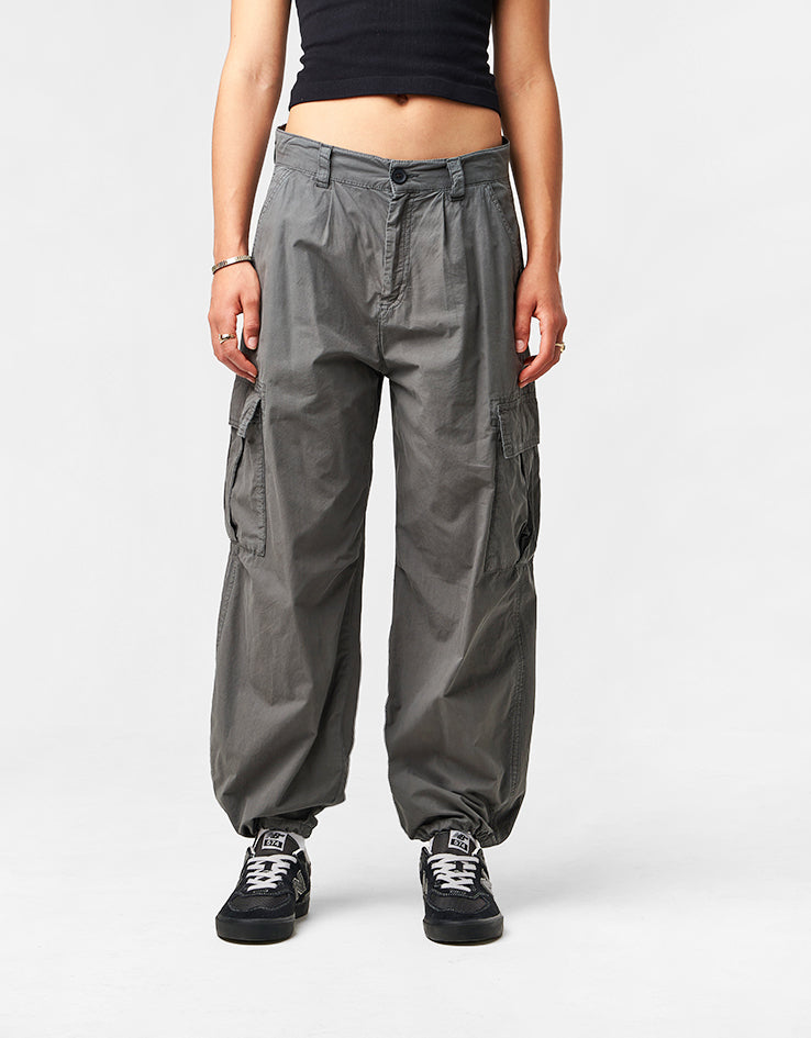 Route One Super Baggy Cargo Pant - Charcoal