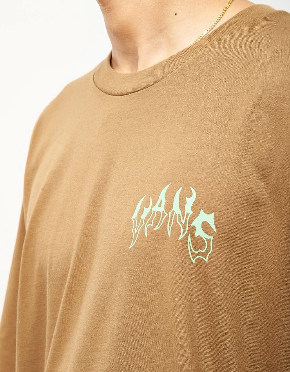 Vans Smoked Skull T-Shirt - Kangaroo