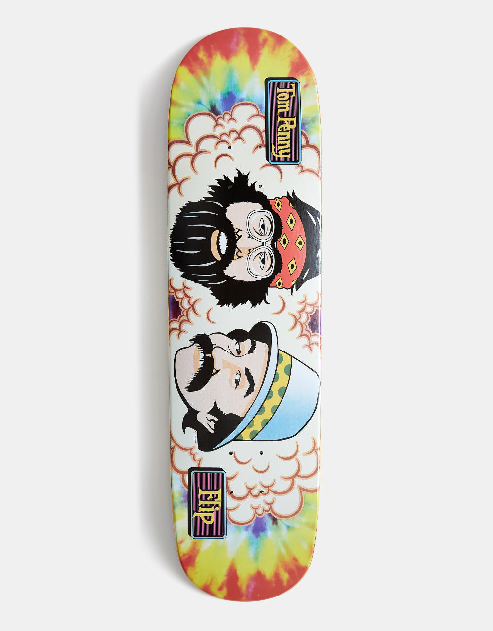 Flip Penny Tom's Friends Tie Dye Skateboard Deck - 8.25"