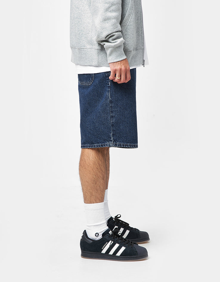 Route One Super Baggy Jorts - Dark Wash