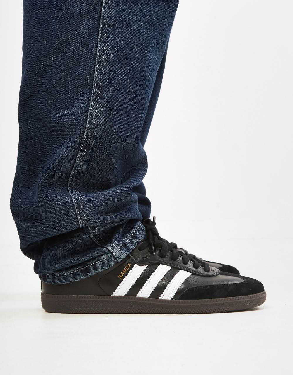 Route One Denim Carpenter Pants  - Dark Wash