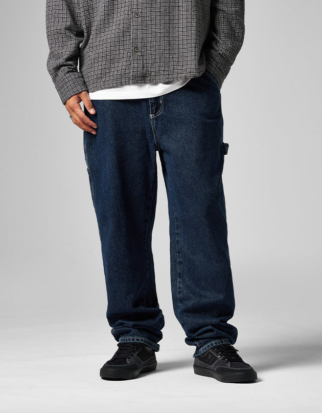 Route One Denim Carpenter Pants  - Dark Wash