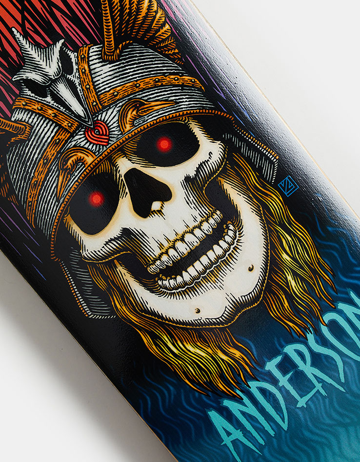 Powell Peralta Anderson Heron Skull FLIGHT Skateboard Deck - 9.13"