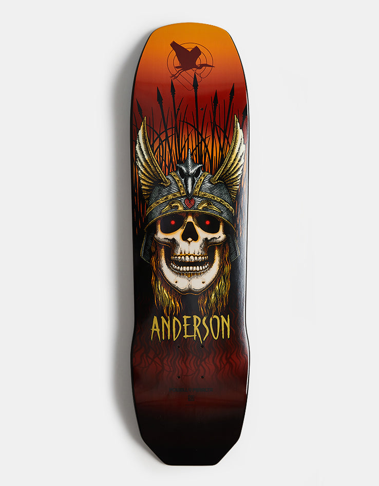 Powell Peralta Anderson Heron Skull Skateboard Deck - 8.45"
