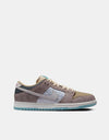 Nike SB Dunk Low Pro WC Skate Shoes - Baroque Brown/Summit White-Sanddrift-Dk Smoke Grey-Paradise Aqua-Dragon Red