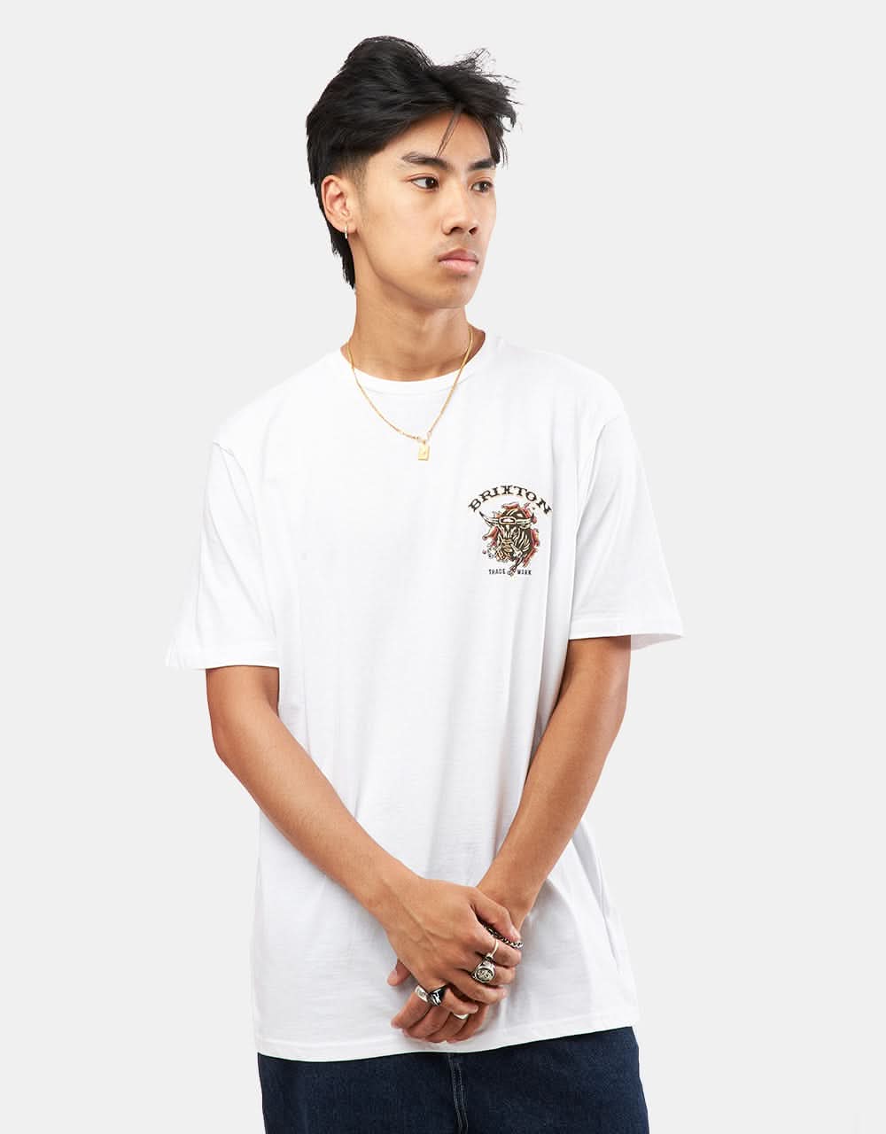 Brixton El Toro T-Shirt - White