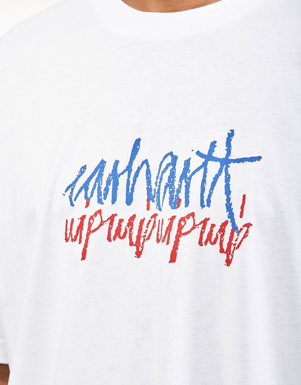 Carhartt WIP S/S Stereo T-Shirt - White