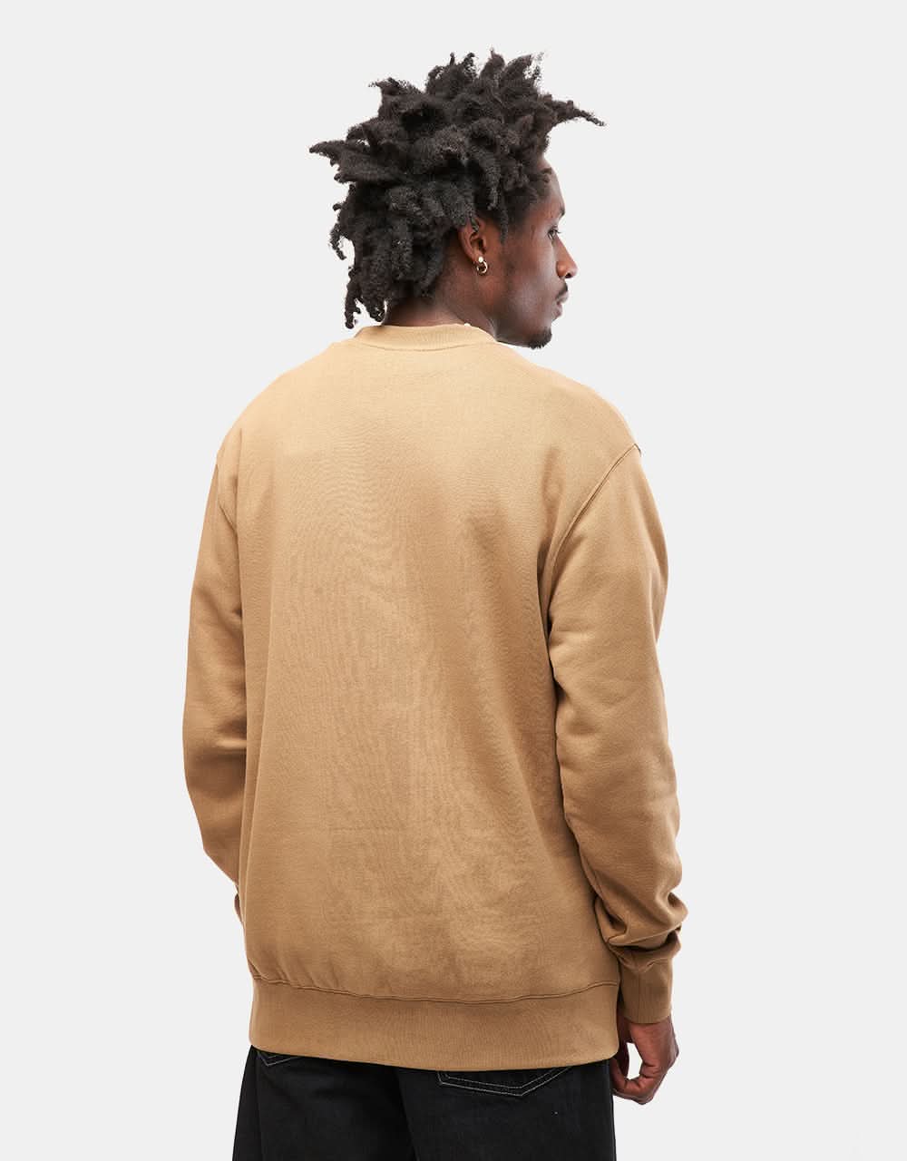 HUF Triple Triangle Crewneck - Camel