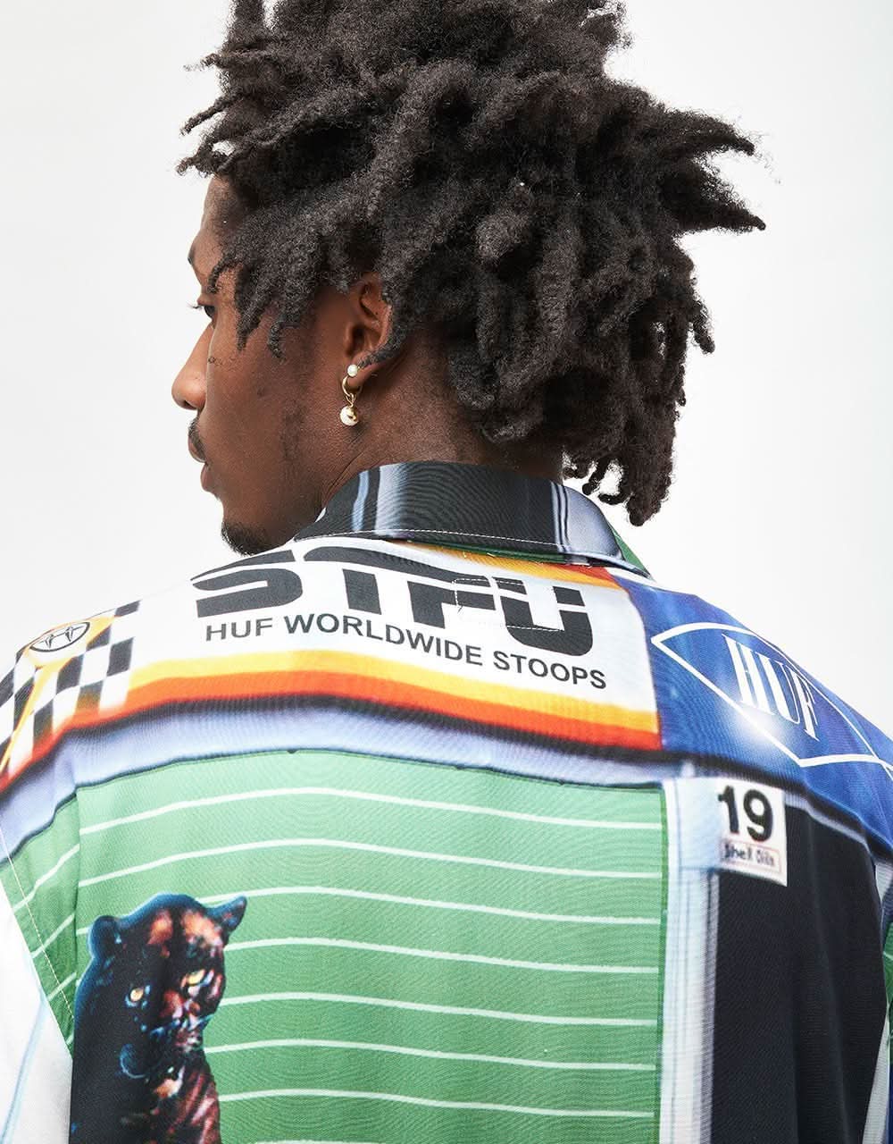 HUF Trophy S/S Resort Shirt - Multi