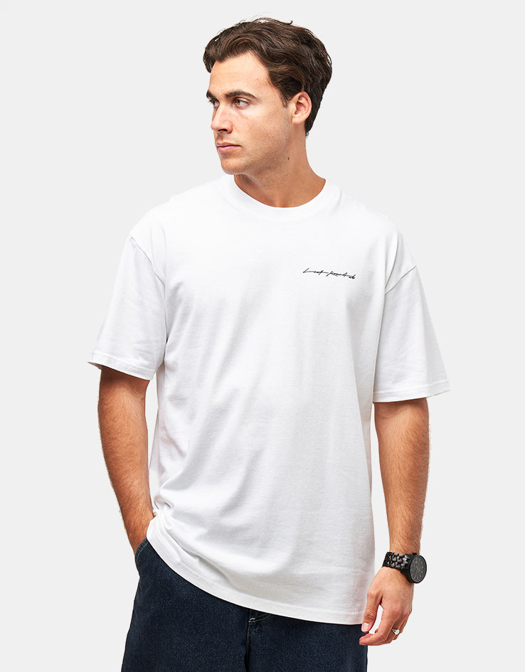 Last Resort AB x Julian Smith Heads T-Shirt - White/Black