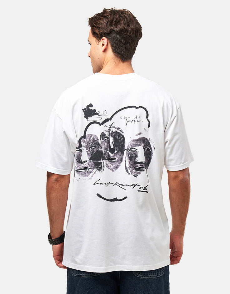 Last Resort AB x Julian Smith Heads T-Shirt - White/Black
