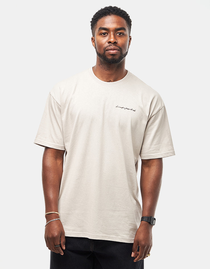 Last Resort AB x Julian Smith Boxers T-Shirt - Khaki/Brown