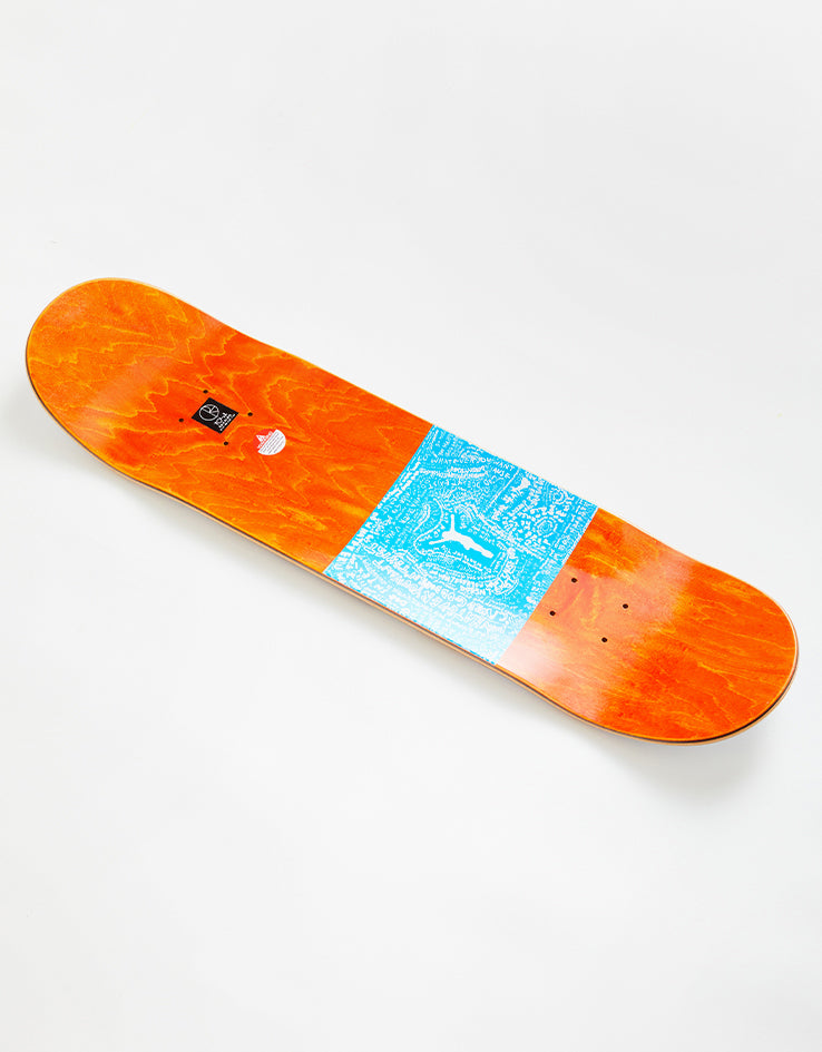 Polar Herrington Return Soon Skateboard Deck - Cream