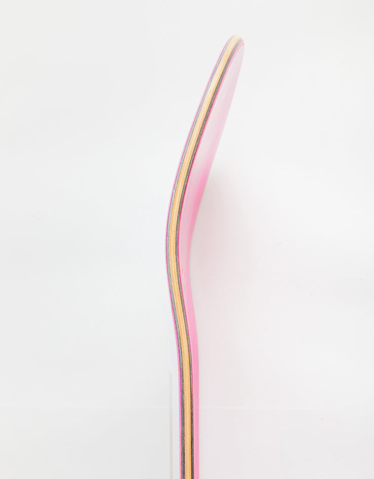 Polar Brady Pigeons Skateboard Deck - White