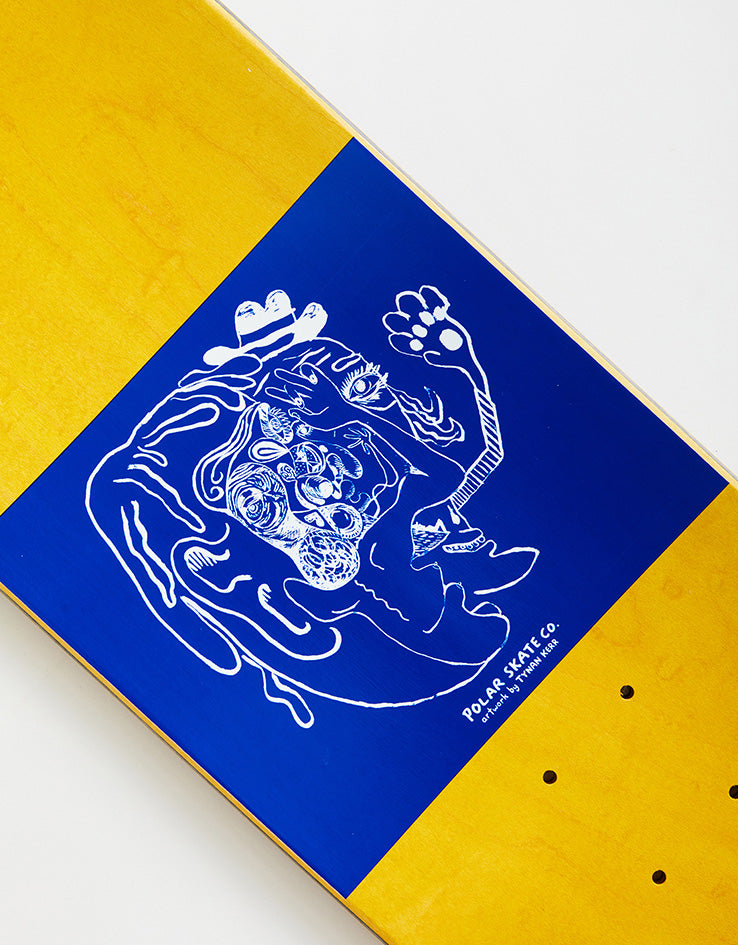 Polar Brady Pigeons Skateboard Deck - Purple