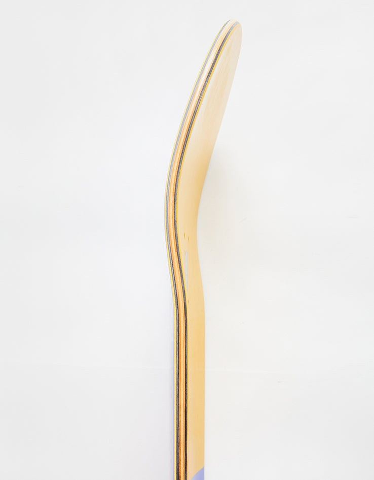 Polar Brady Pigeons Skateboard Deck - Purple