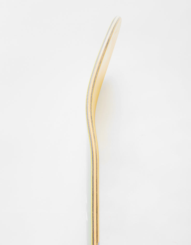 Polar Shin Sanbongi The Spiral of Life Skateboard Deck - Olive