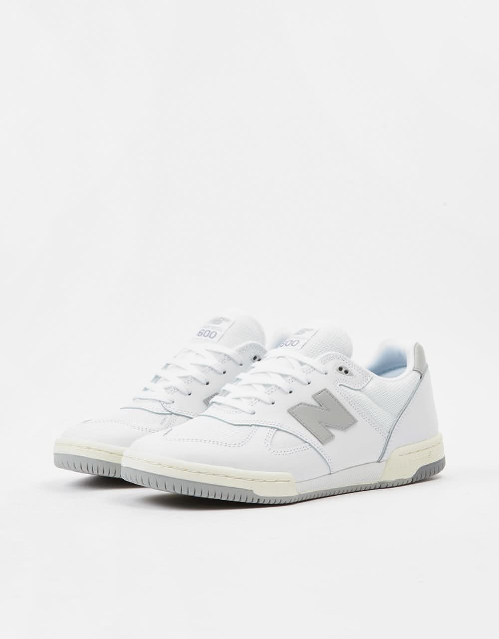 New Balance Numeric Tom Knox 600 Skate Shoes - White/Grey