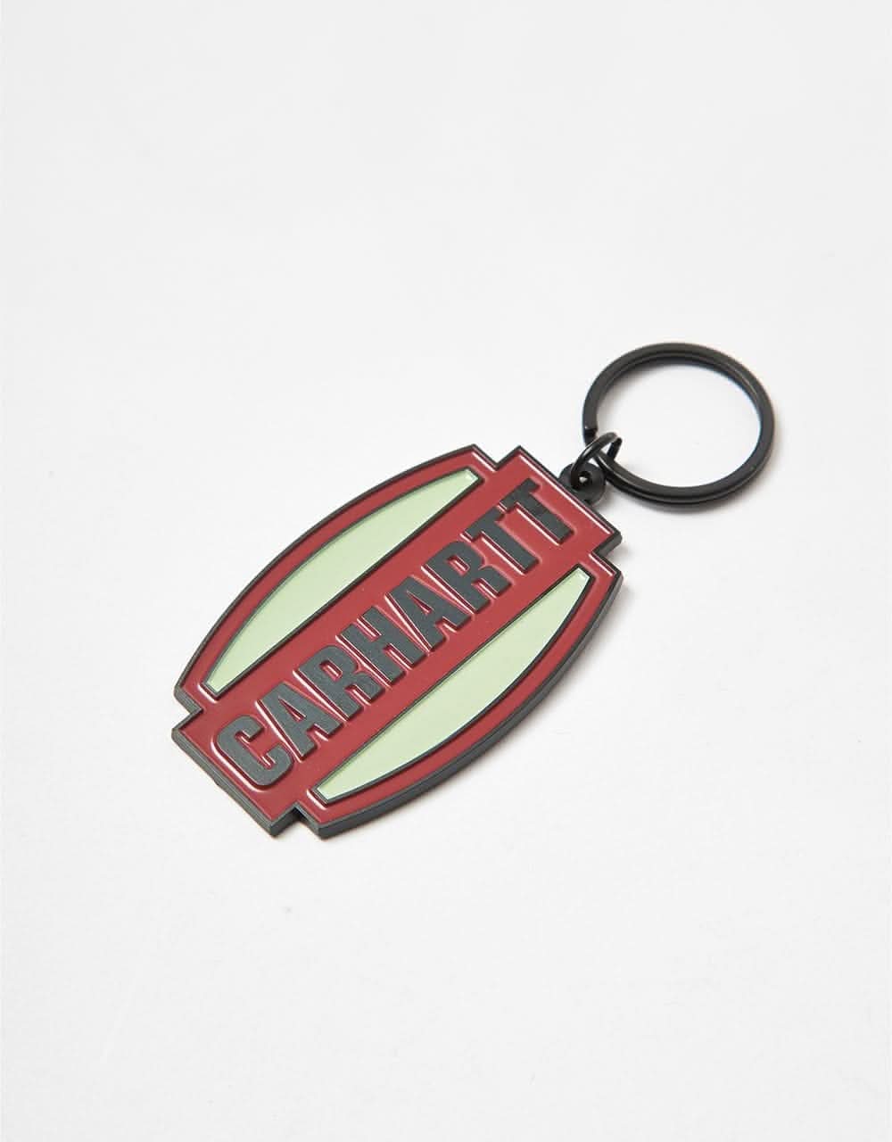 Carhartt WIP Press Script Keychain - Tuscany