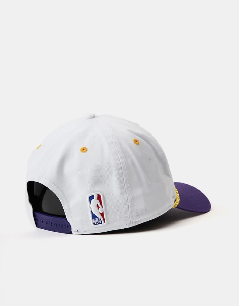 New Era NBA Los Angeles Lakers Washed Golfer Cap - White/Purple