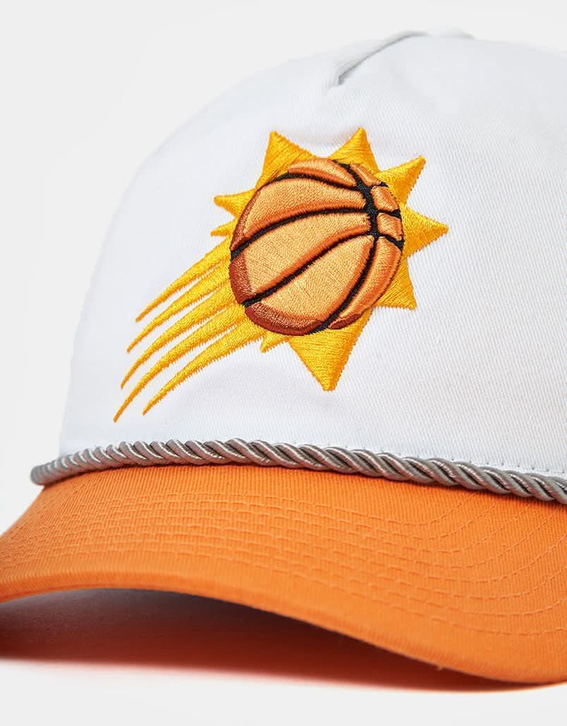 New Era NBA Phoenix Suns Washed Golfer Cap - White/Orange