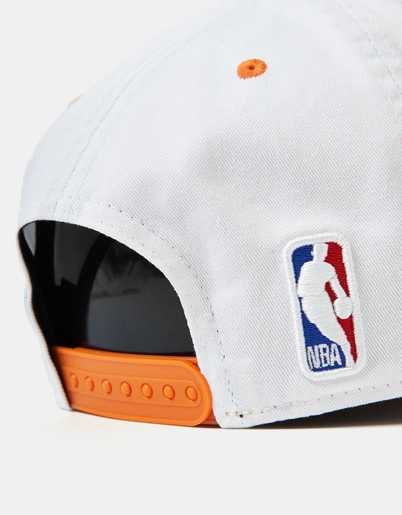 New Era NBA Phoenix Suns Washed Golfer Cap - White/Orange