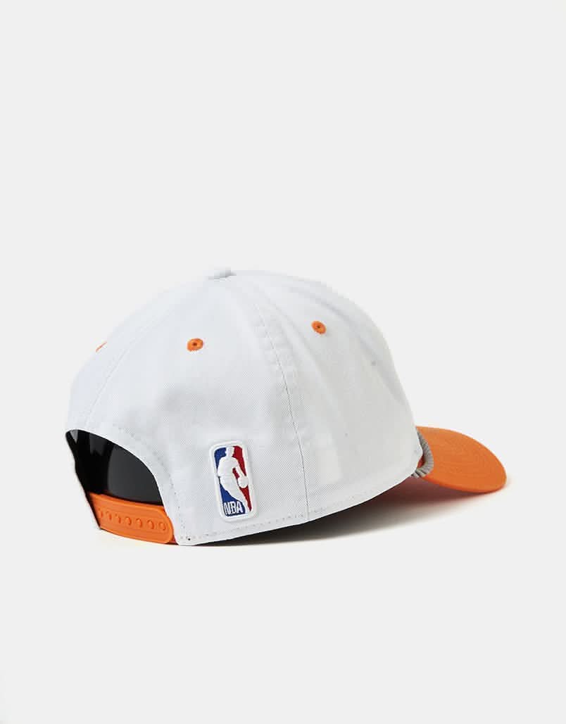 New Era NBA Phoenix Suns Washed Golfer Cap - White/Orange