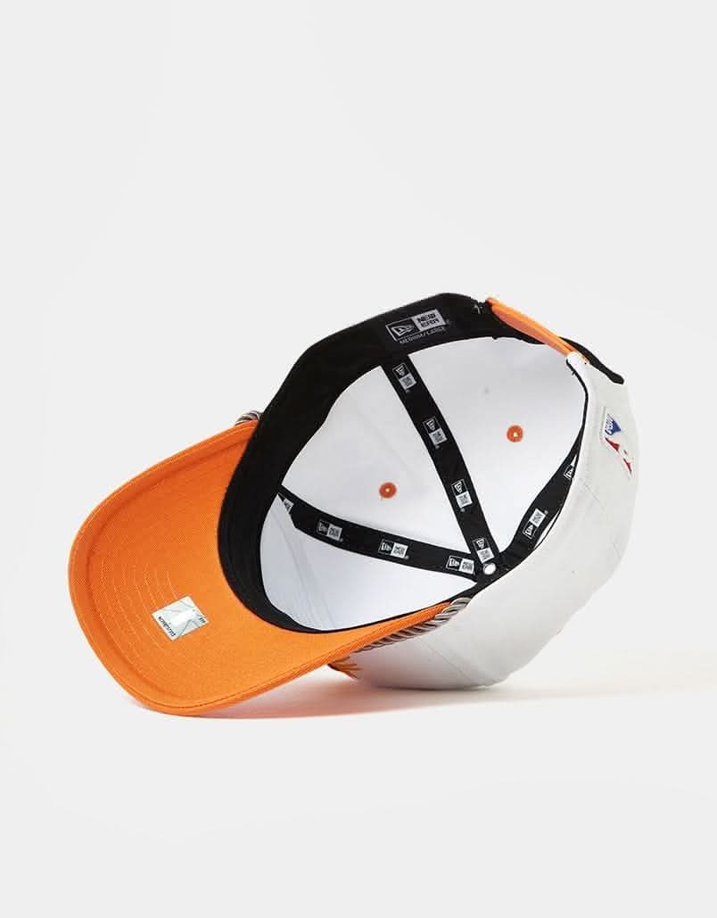 New Era NBA Phoenix Suns Washed Golfer Cap - White/Orange