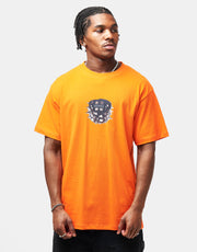 Hoddle Stud T-Shirt - Orange