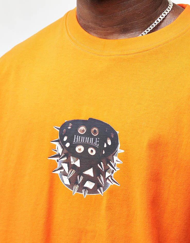 Hoddle Stud T-Shirt - Orange