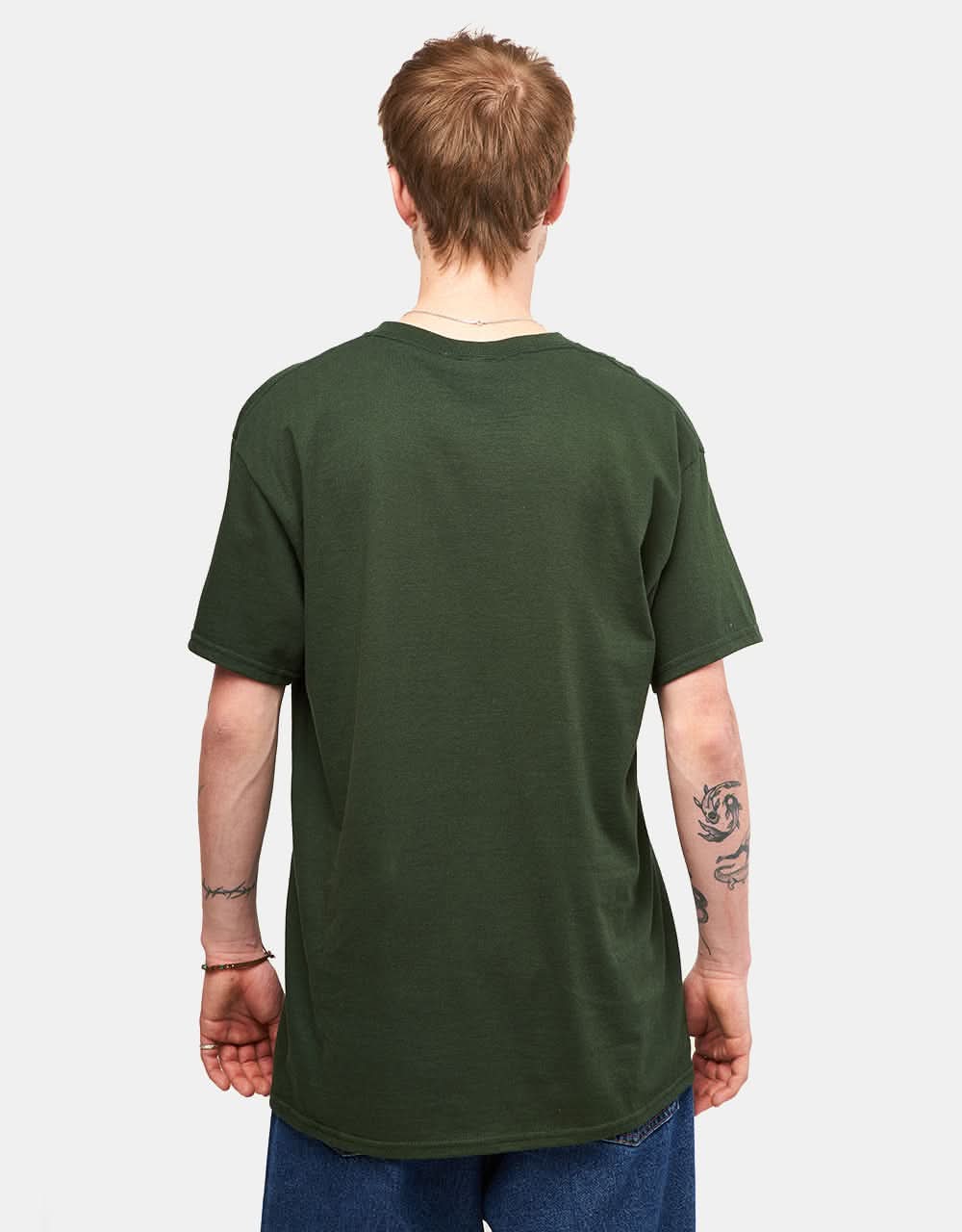 Thrasher x Anti Hero Eaglegram T-Shirt - Forest Green
