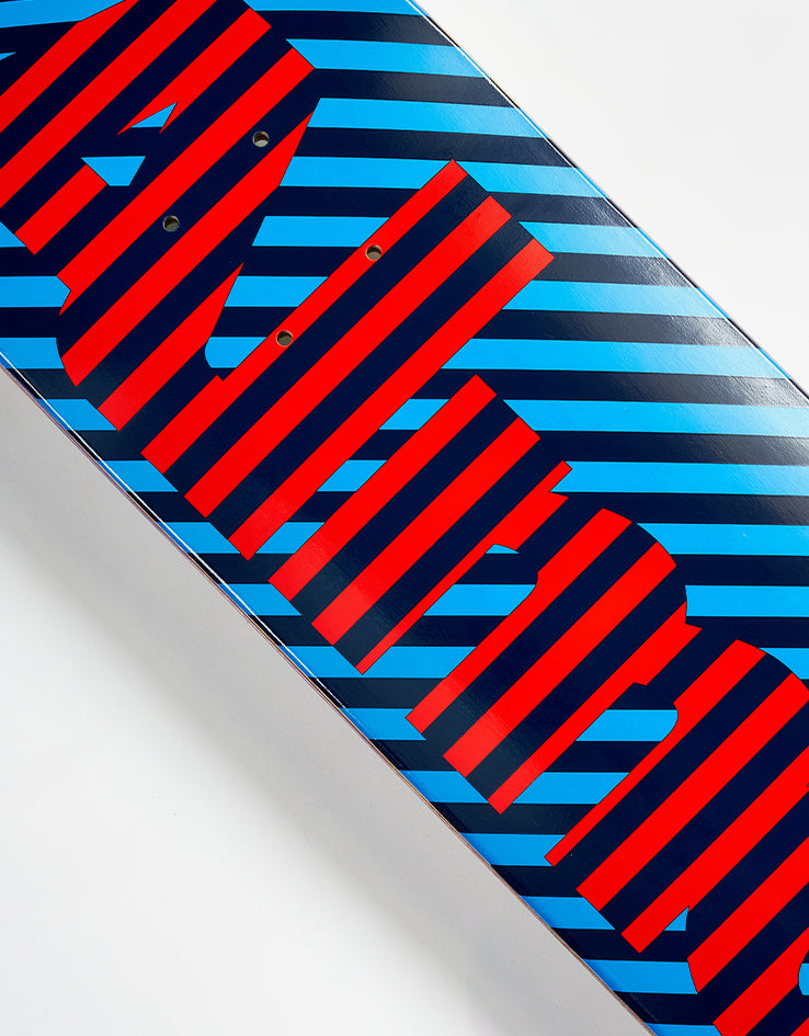 Almost Stripes HYB Mid Skateboard Deck - 7.375"