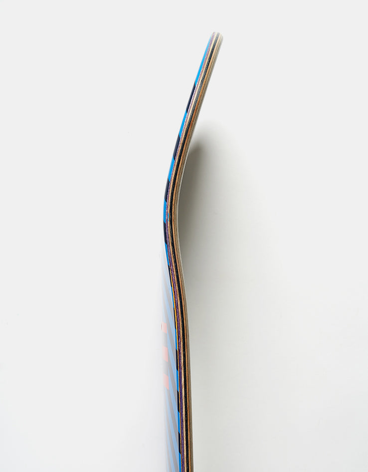 Almost Stripes HYB Mid Skateboard Deck - 7.375"