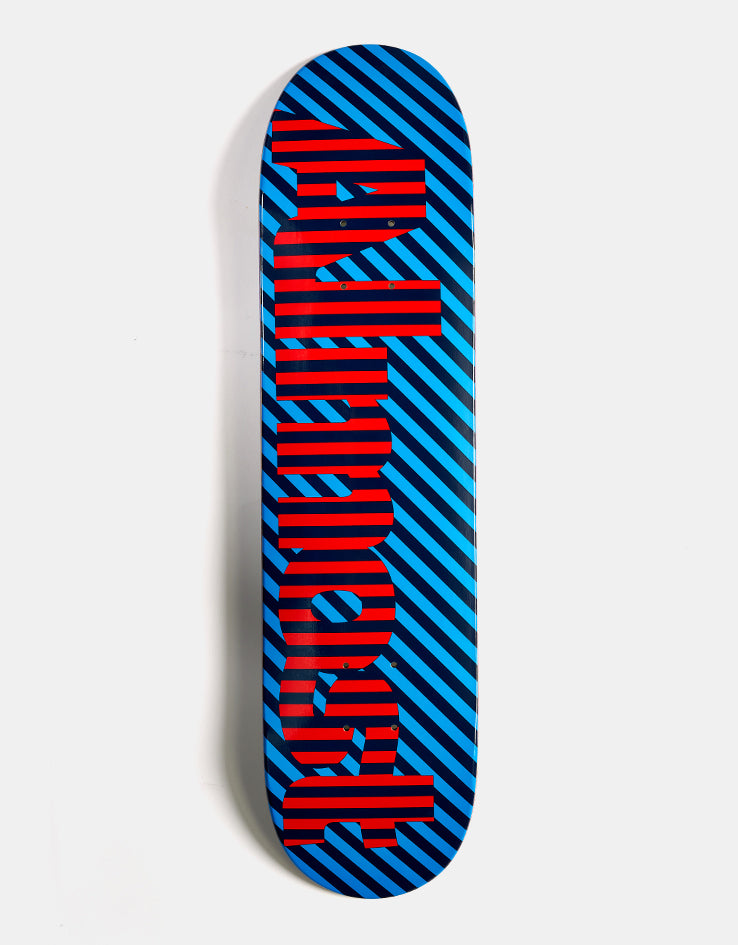 Almost Stripes HYB Mid Skateboard Deck - 7.375"