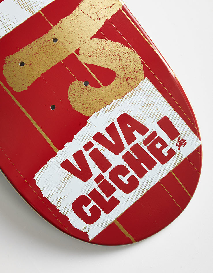 Cliché Viva Cliché Skateboard Deck - 8"