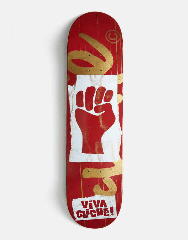Cliché Viva Cliché Skateboard Deck - 8"