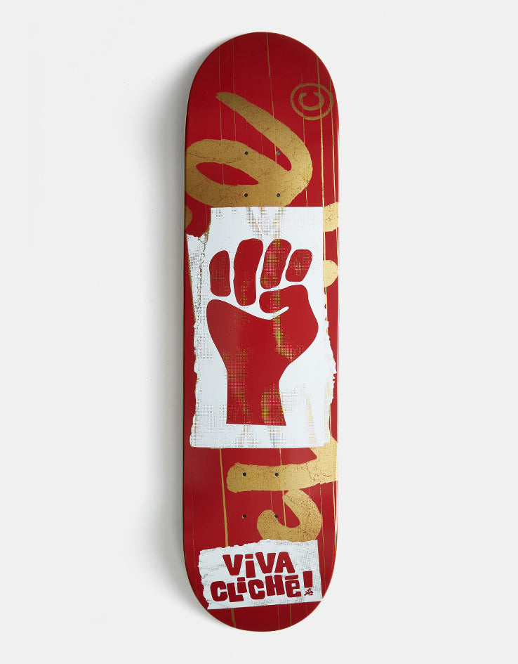 Cliché Viva Cliché Skateboard Deck - 8"