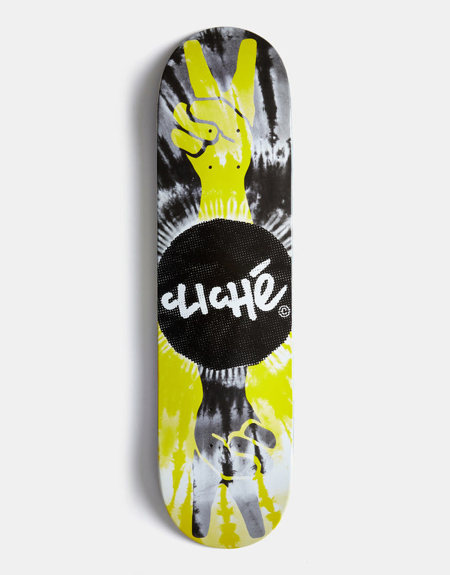 Cliché Peace Skateboard Deck - 8"