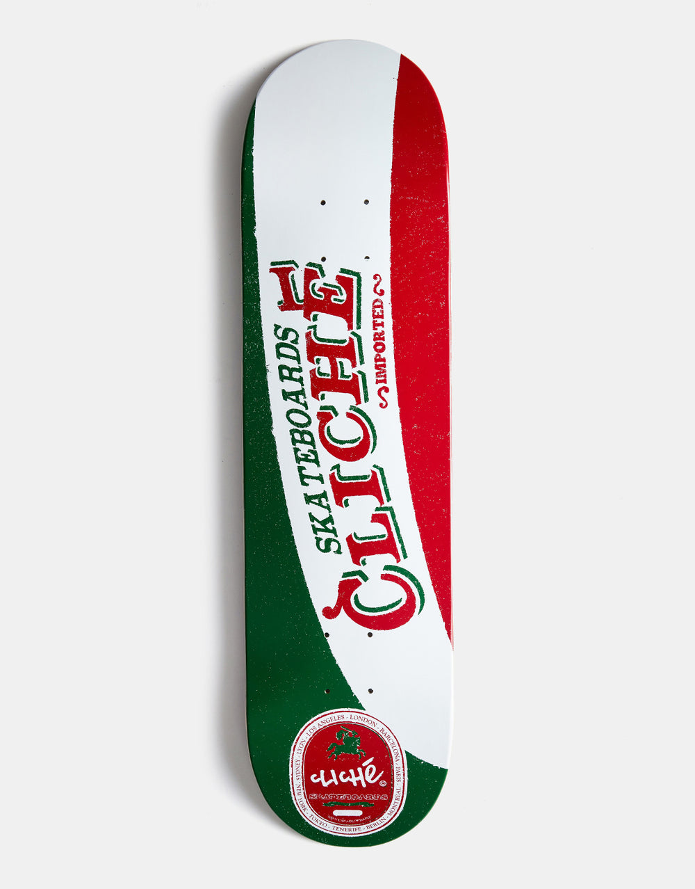 Cliché Imported Skateboard Deck - 8"