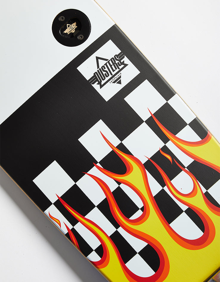 Dusters Flames Cruiser Skateboard - 7.9" x 31"