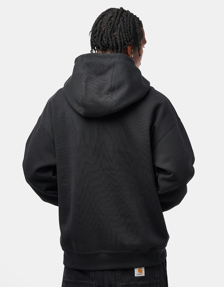 Nike SB Embroidered Pullover Hoodie - Black/White