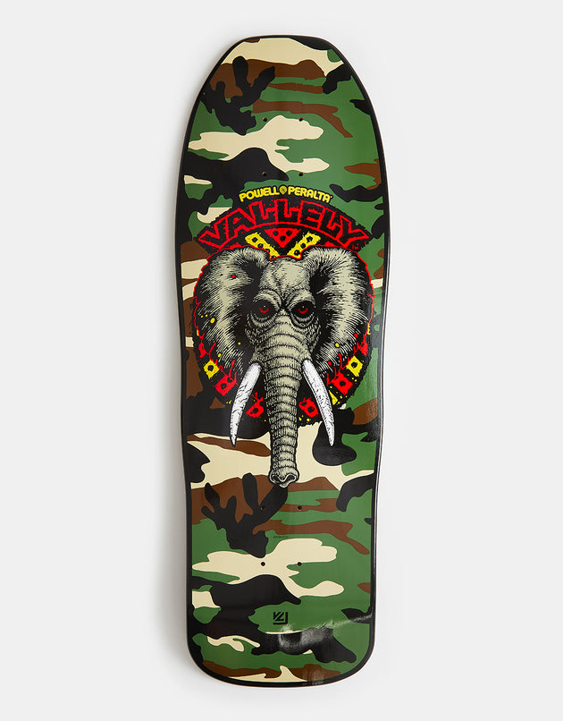 Powell Peralta Vallely Elephant '09' 163 Skateboard Deck - 10"