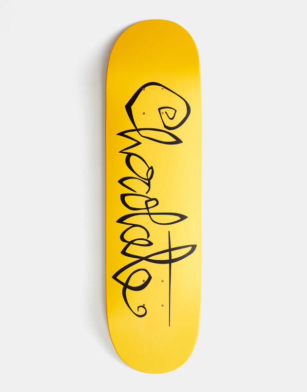 Chocolate Aikens OG Script G057 Skateboard Deck - 8.5"