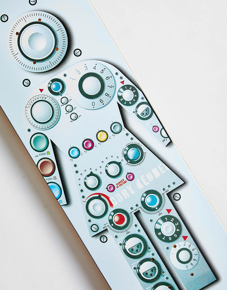 Girl Kennedy Radio Radio G030 Skateboard Deck - 8.375"