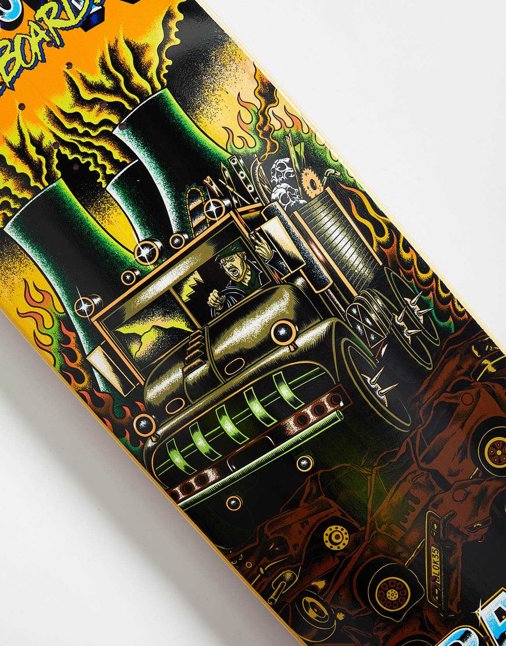 Heroin Craig Questions Heavy Haulage Skateboard Deck - 9.5"