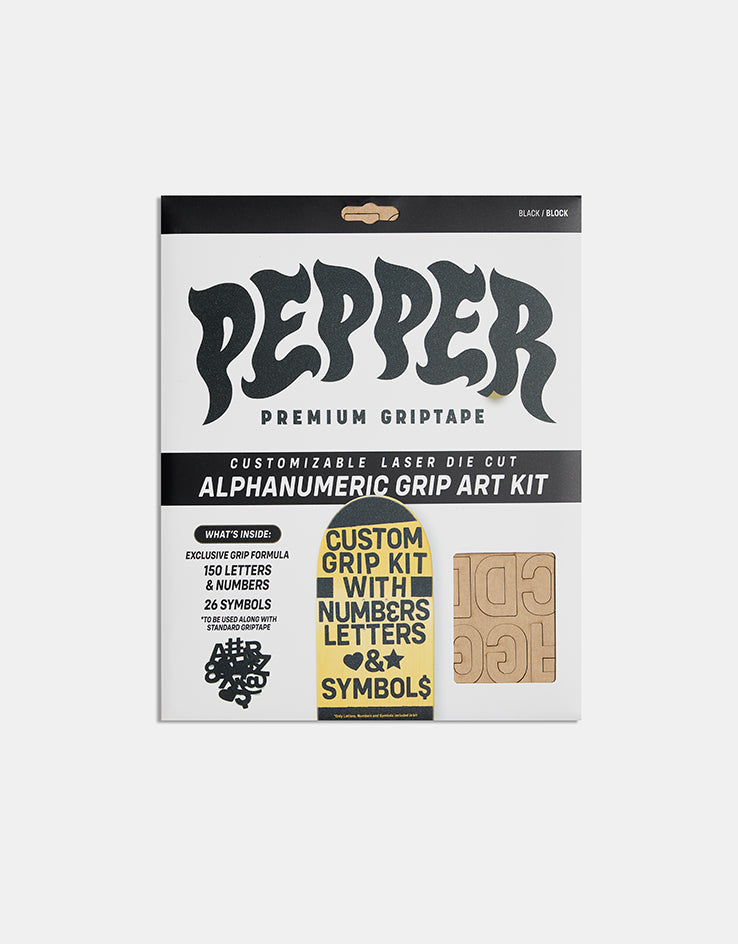 Pepper Alphanumeric Grip Tape Pack