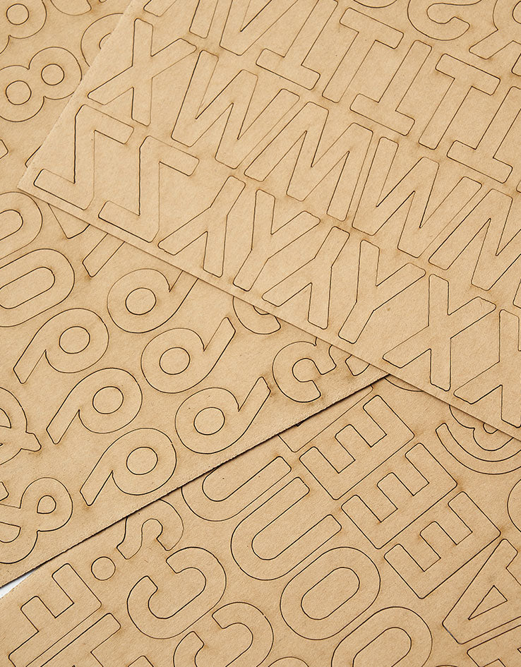 Pepper Alphanumeric Grip Tape Pack