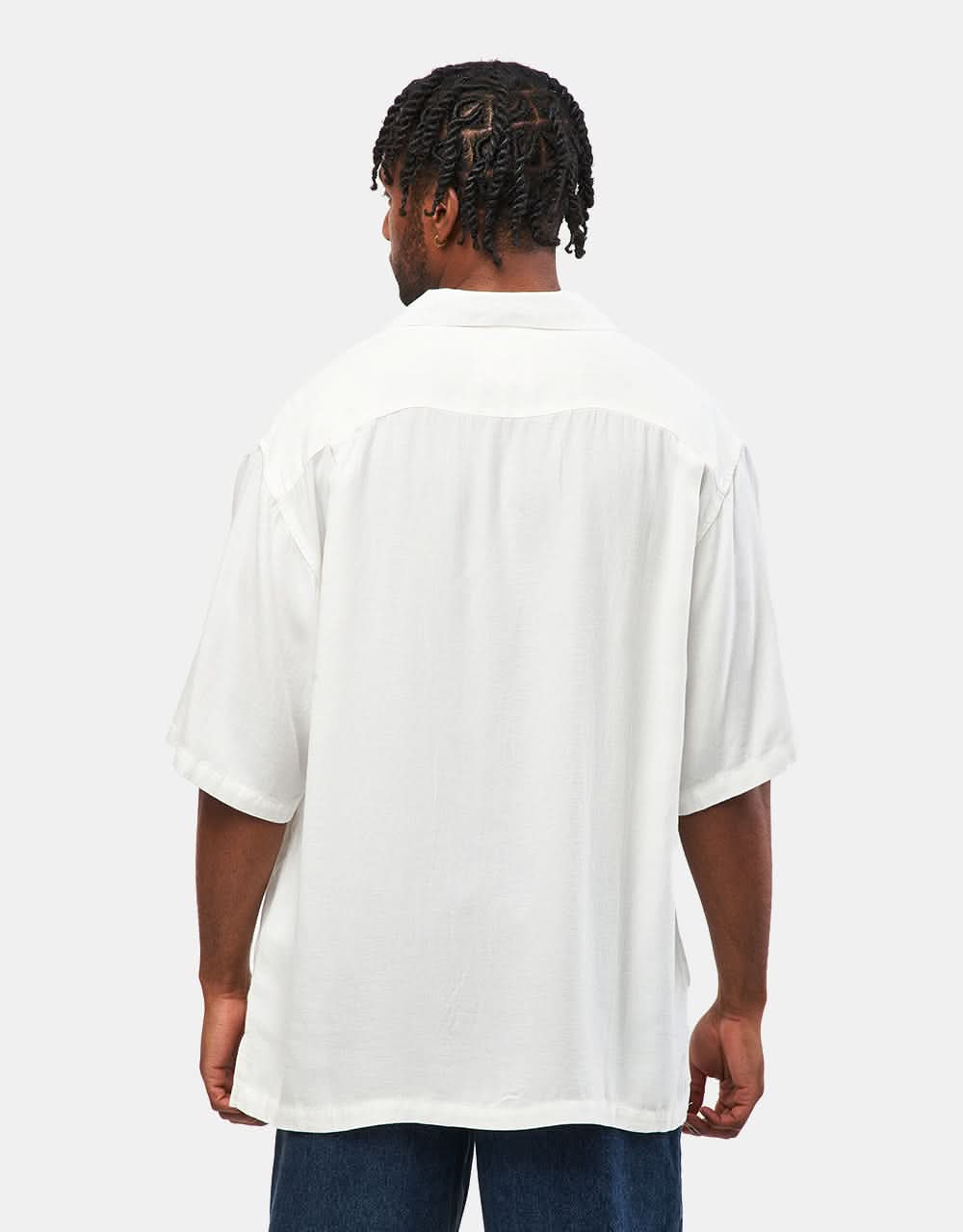 Route One Super Baggy S/S Shirt - Natural