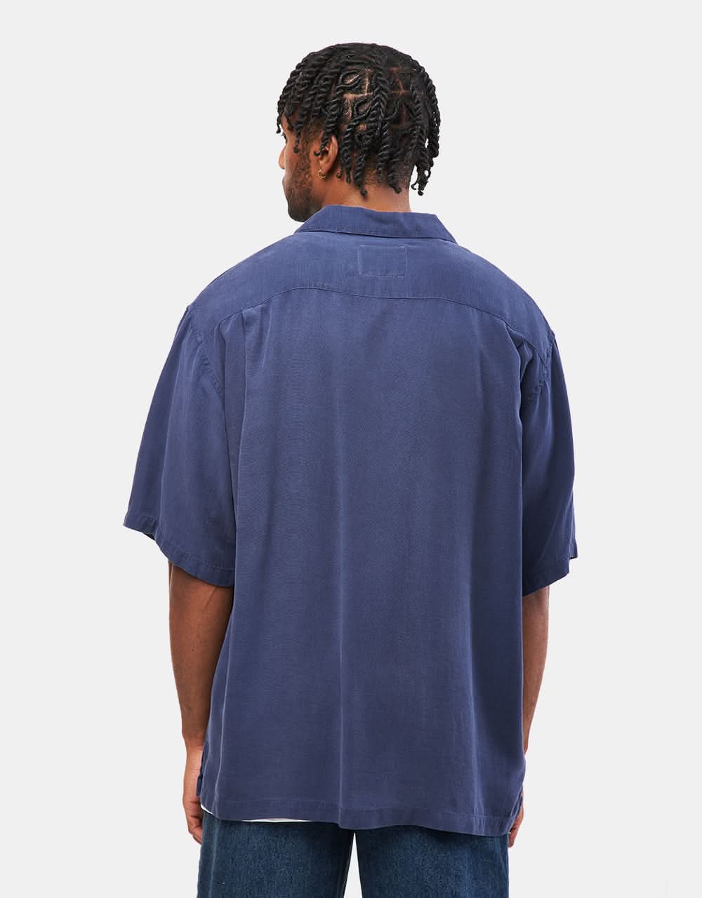 Route One Super Baggy S/S Shirt - Navy