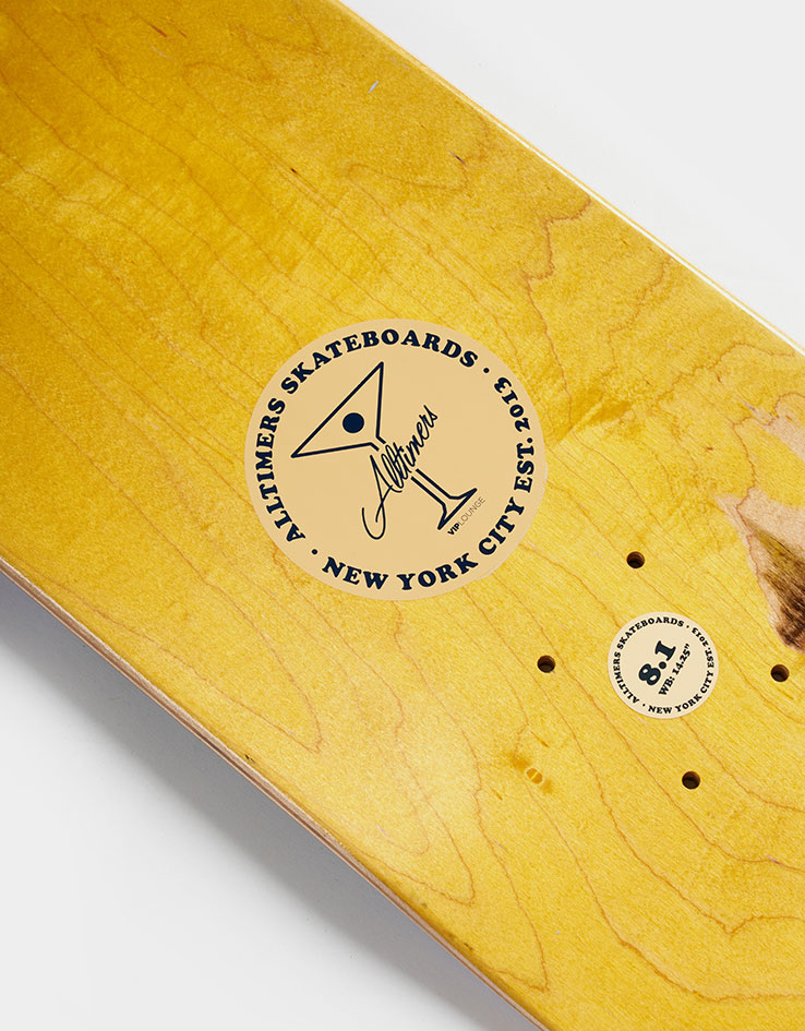 Alltimers Open Sesame County Skateboard Deck - 8.1"